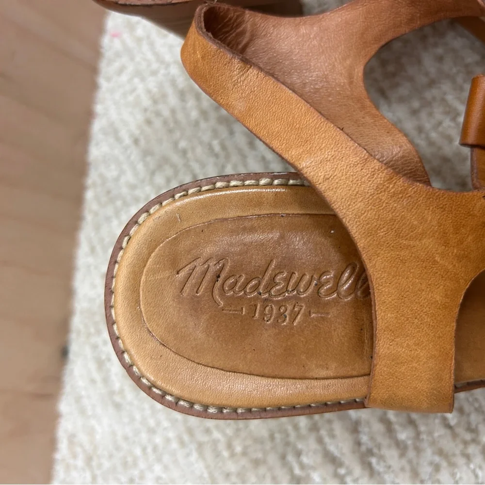 Madewell Tan Leather‎ Sandals